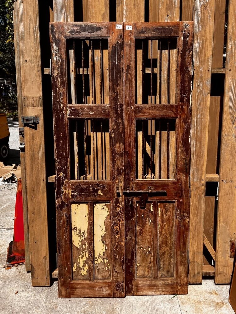 Indian Security Door Set 36" X 73" CNTR A1