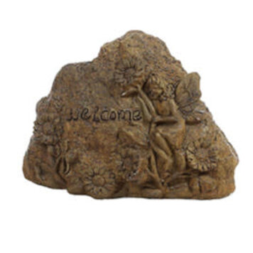 Fairy Welcome Stone Pnt