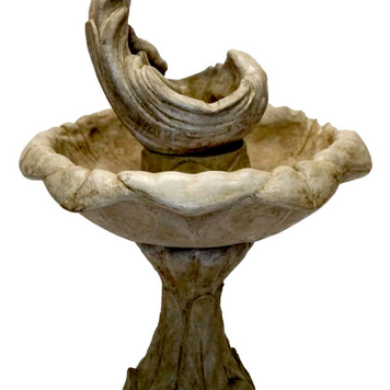 Bird Fountain 47"Hx29"Wx29"D