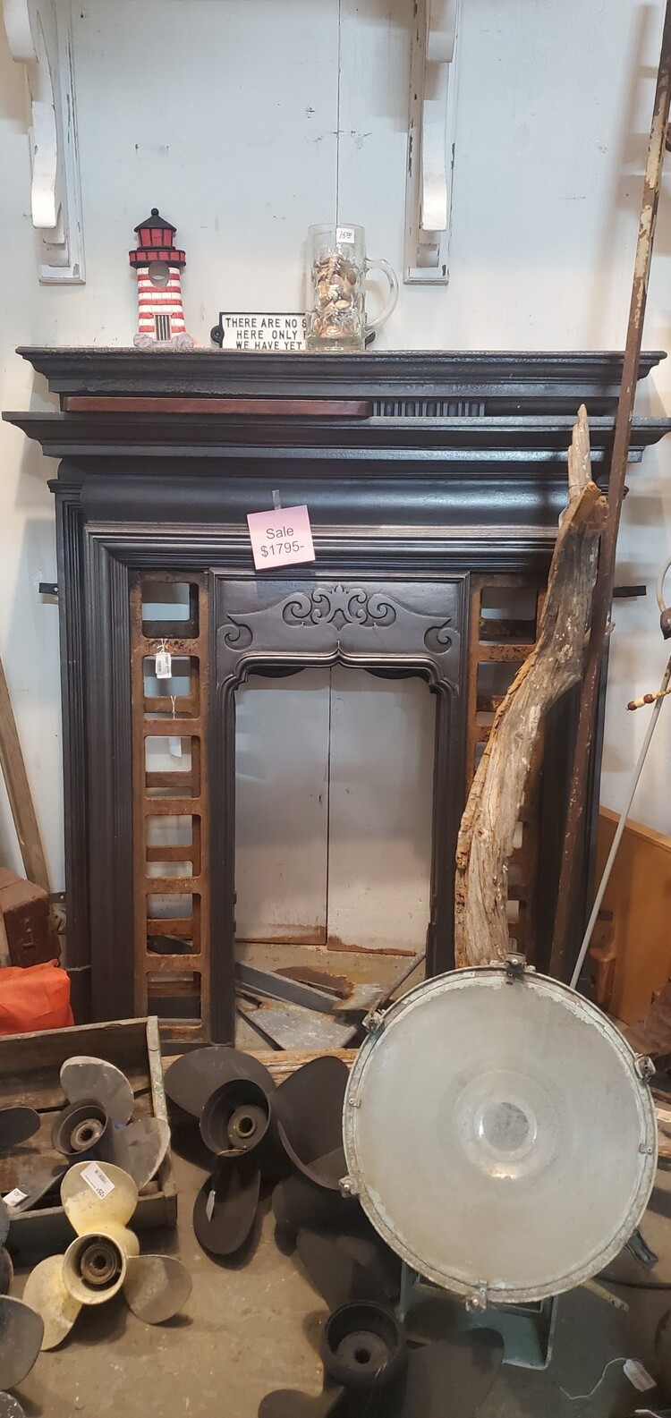 English Mantle Cast Iron Assorted Styles