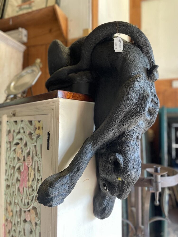 Porcelain Black Panther