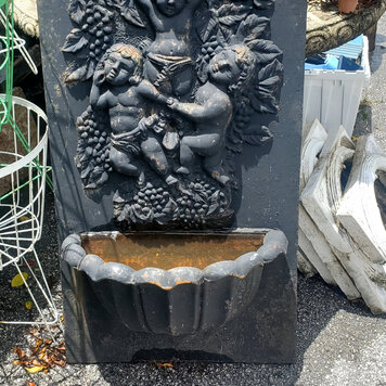 3 cupid/ angel grape fountain
