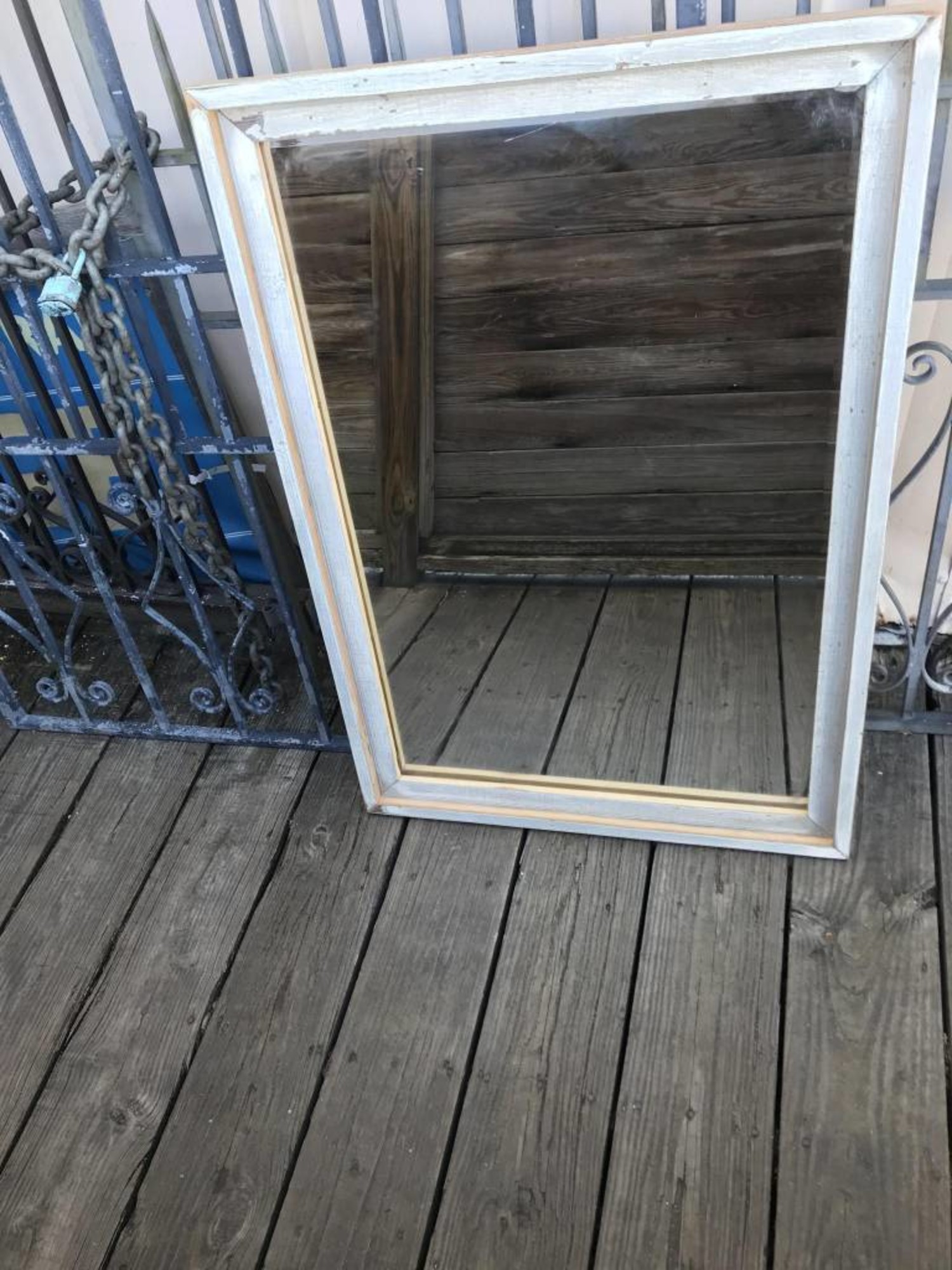 Reclaimed Barn Wood Mirror Sarasota Architectural Salvage 1093