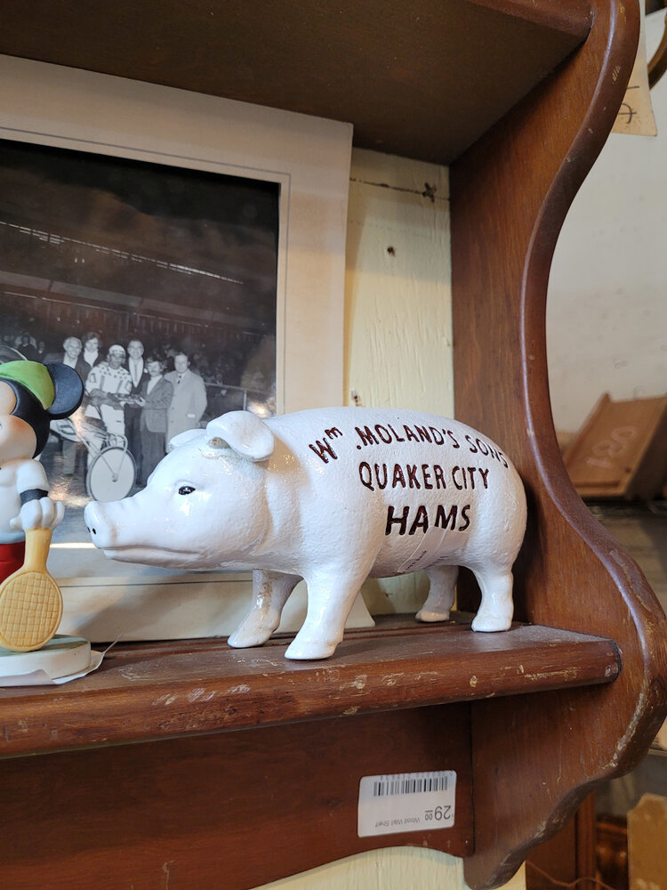 cast iron bank (various styles)