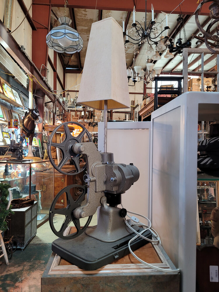 vintage projector lamp