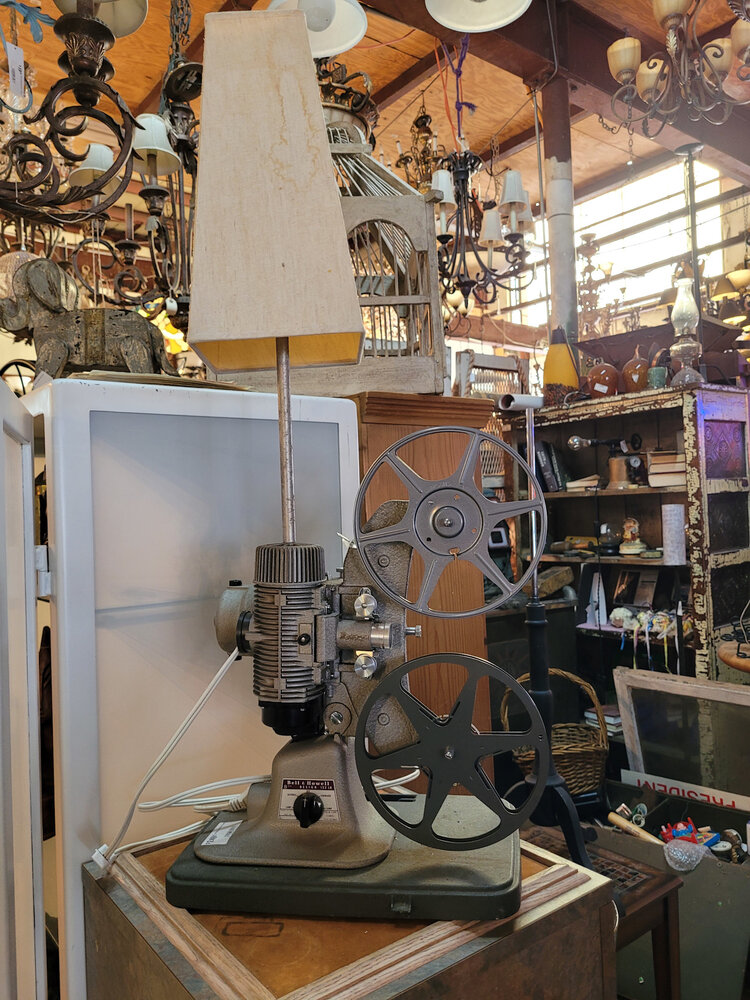 vintage projector lamp