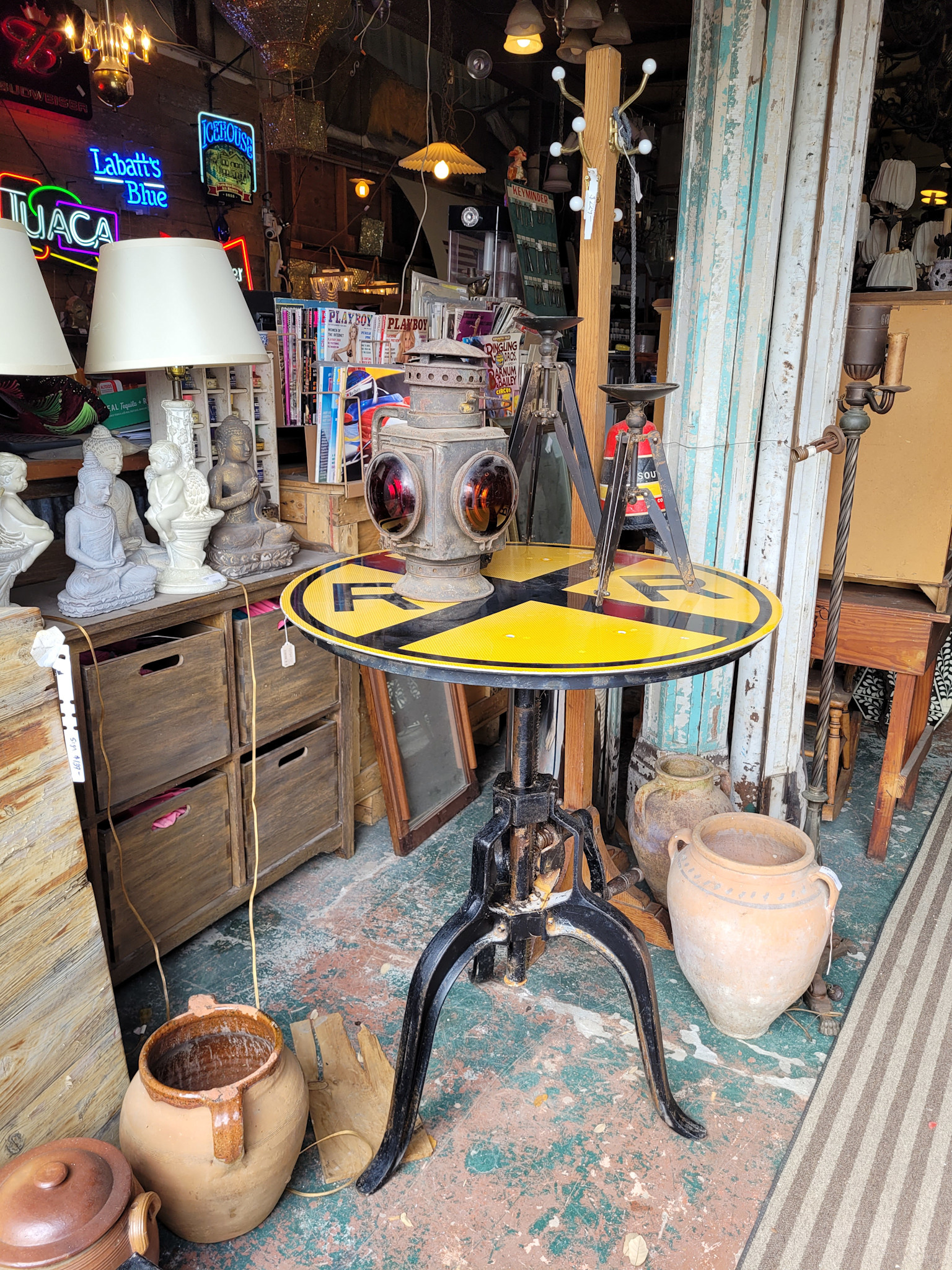 テーブル用品 sold industrial-adjustable-30-in-