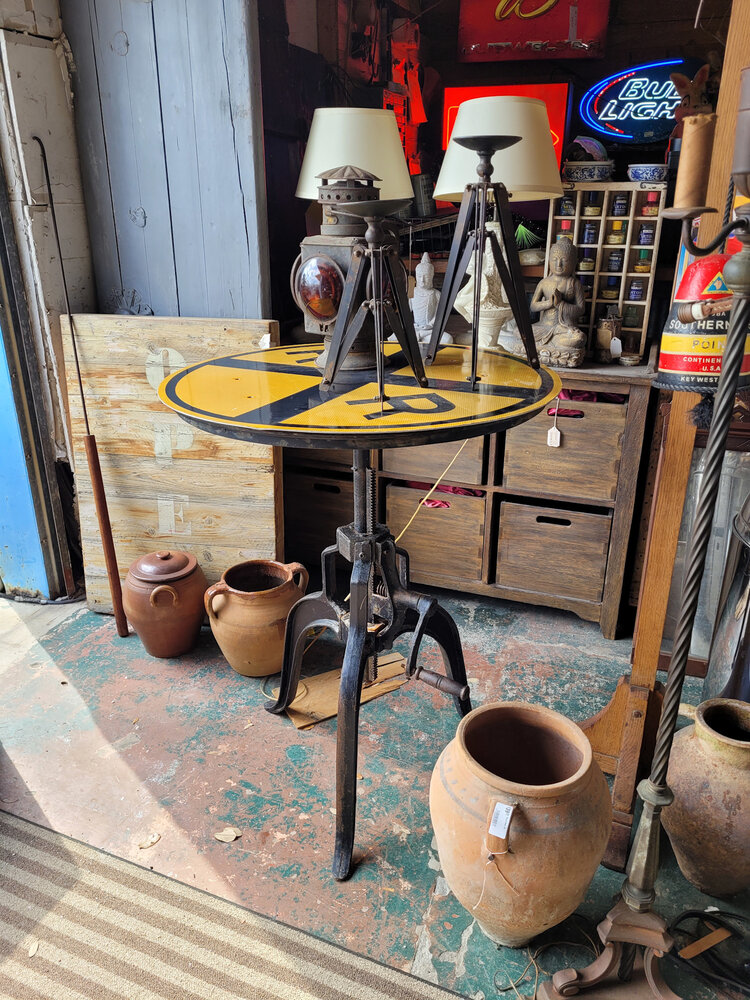 industrial adjustable 30 in table