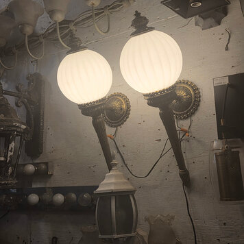 1930s wall sconce lamps