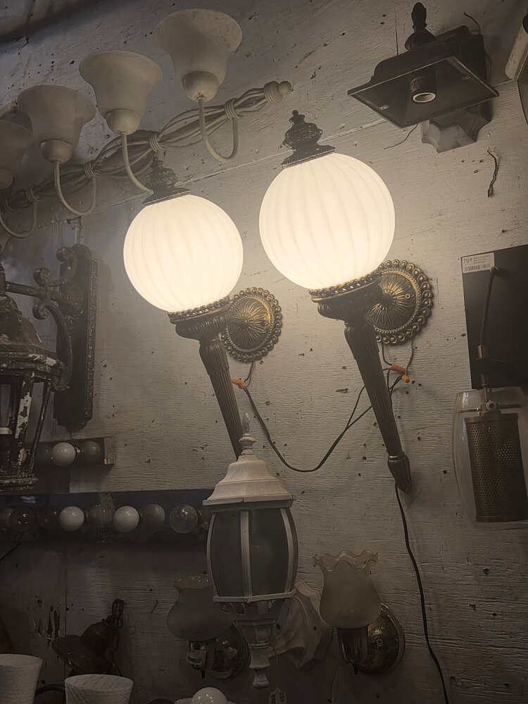 1930s wall sconce lamps