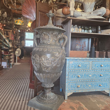 Ornamental Bronze Urn