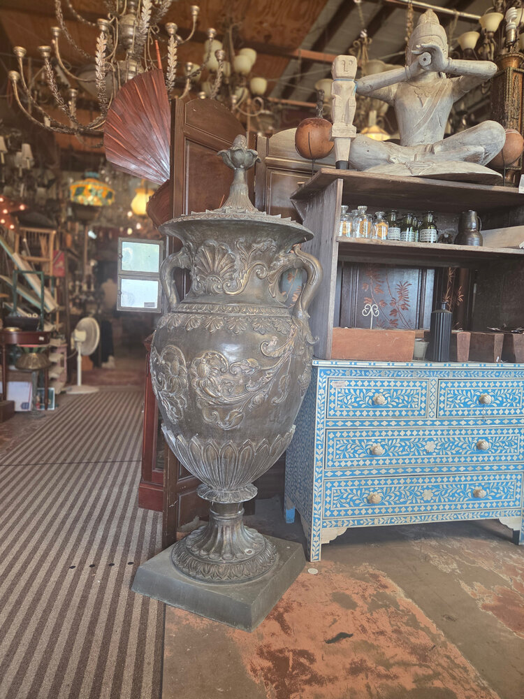 Ornamental Bronze Urn