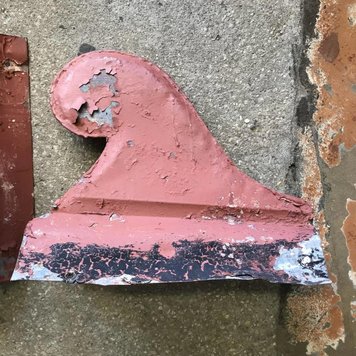 Vintage Galvenized Corner Gaurds