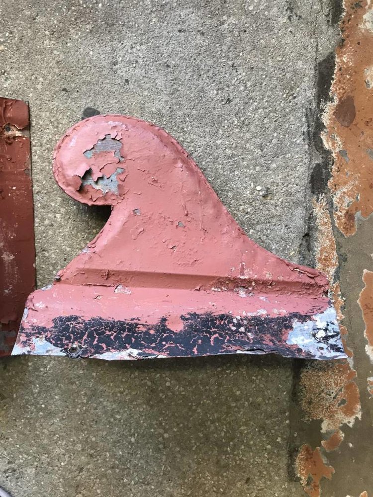 Vintage Galvenized Corner Gaurds