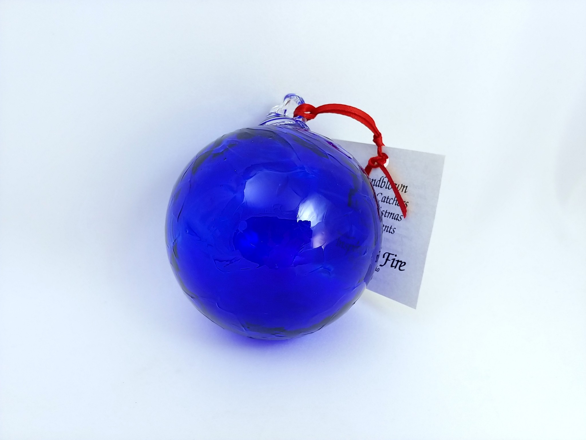 Handblown Glass Globe Ornaments and Suncatchers Inspired Fire Glass