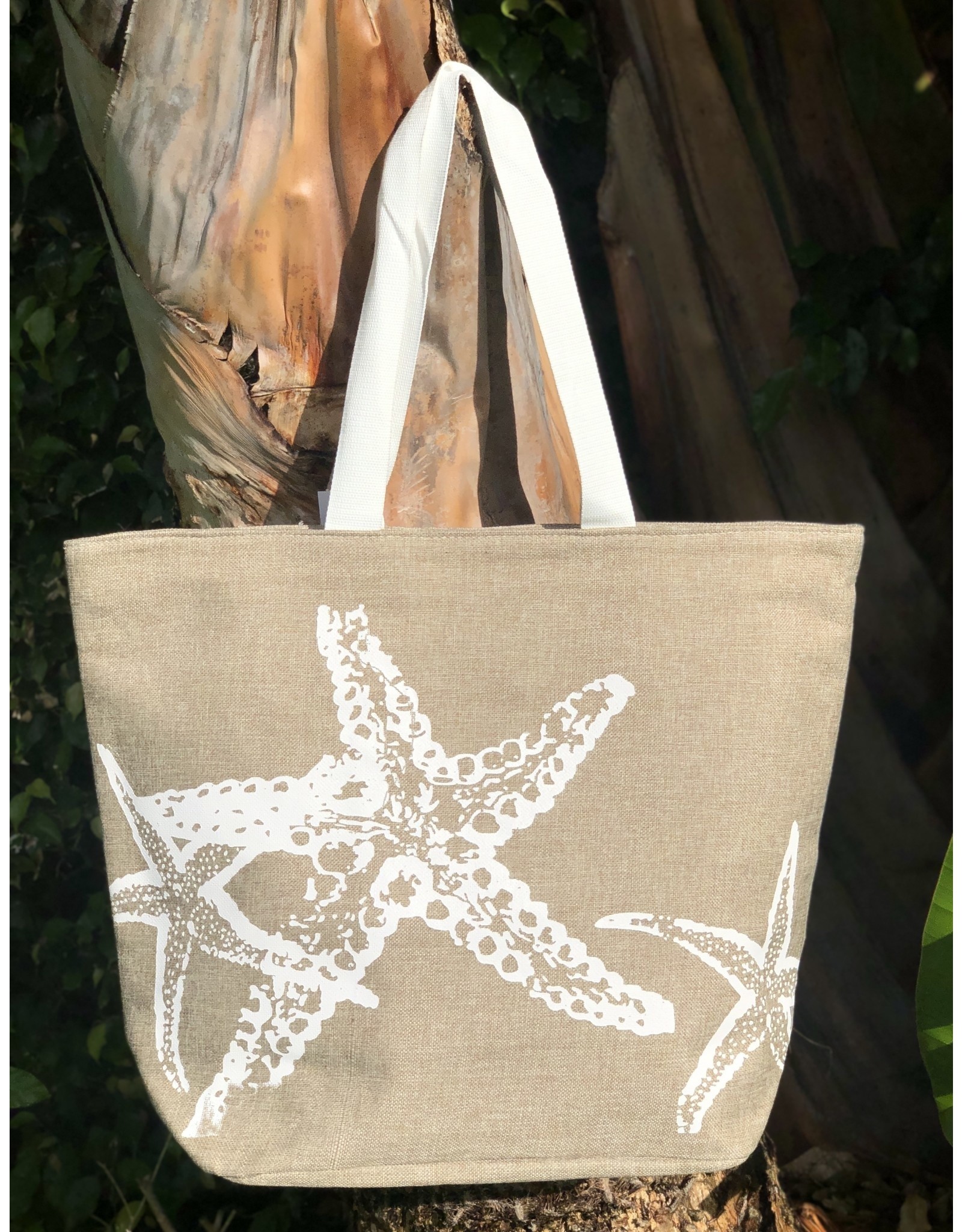 starfish beach bag