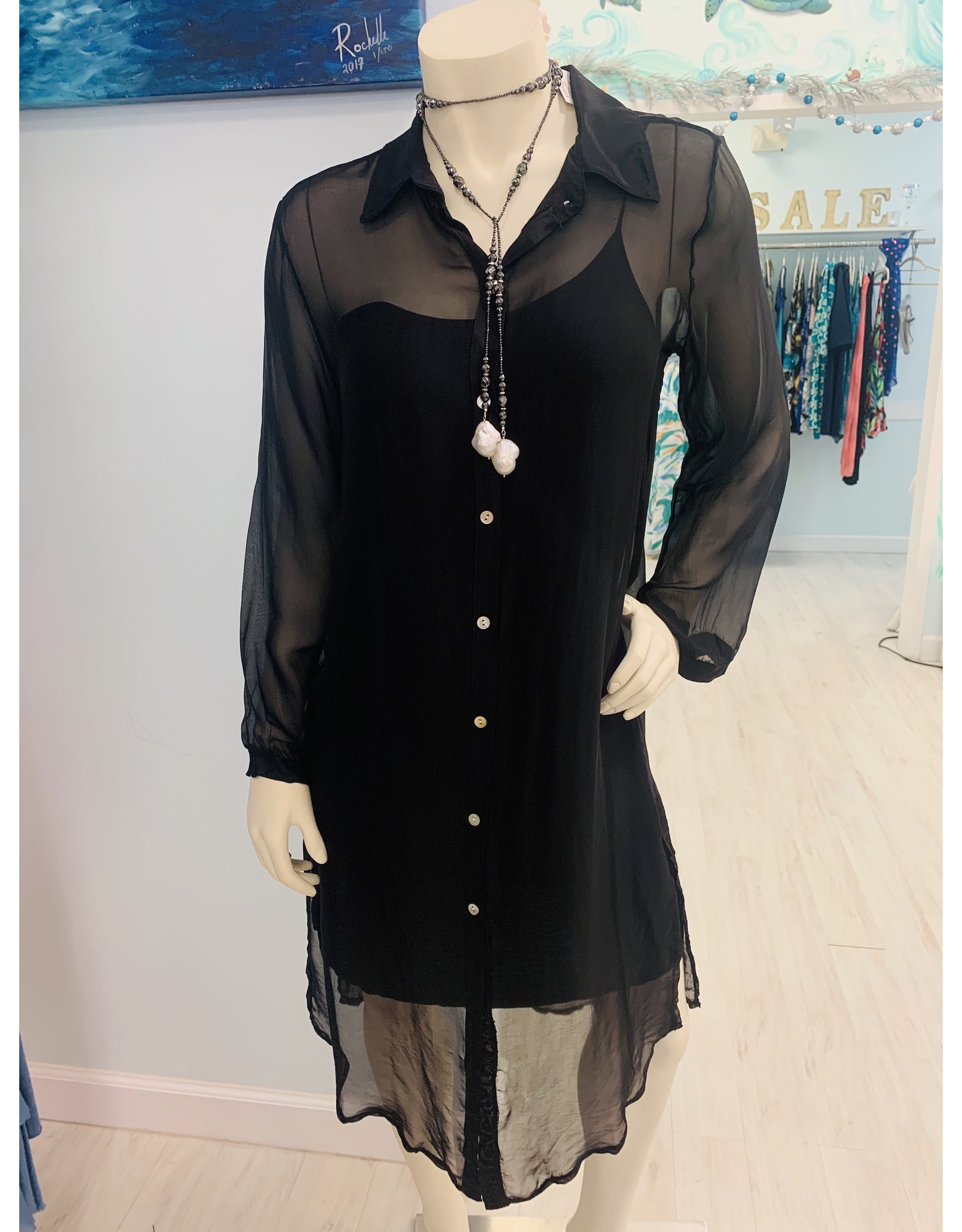 slip shirt dress
