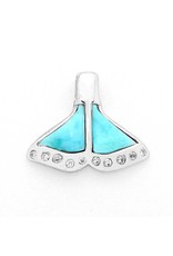 Sterling & Larimar Whale Tail