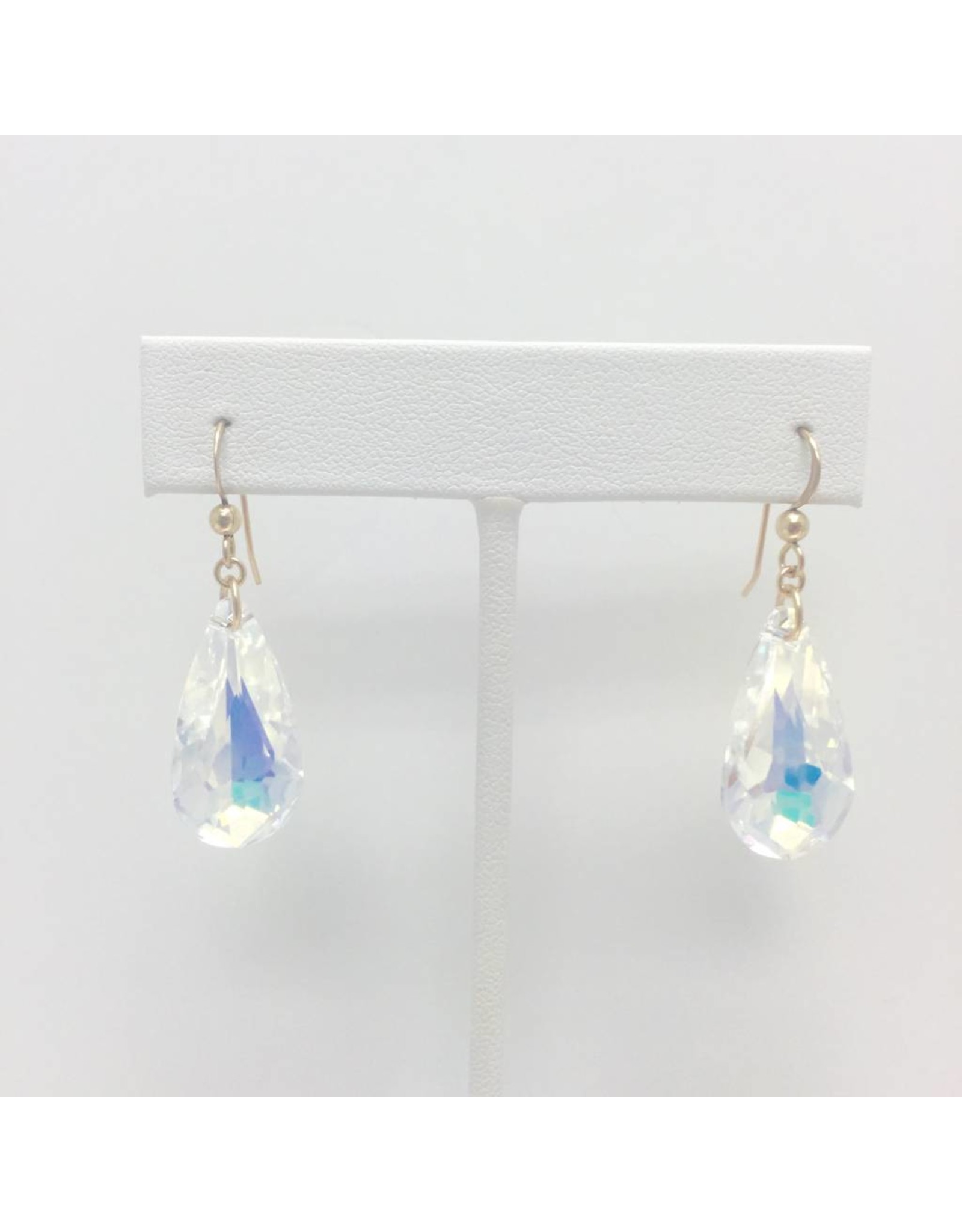Gold Filled Aurora Crystal Earrings