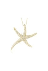 Starfish - Large CZ Gold Filled