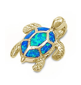Sonara Jewelry GP Blue Opal Turtle