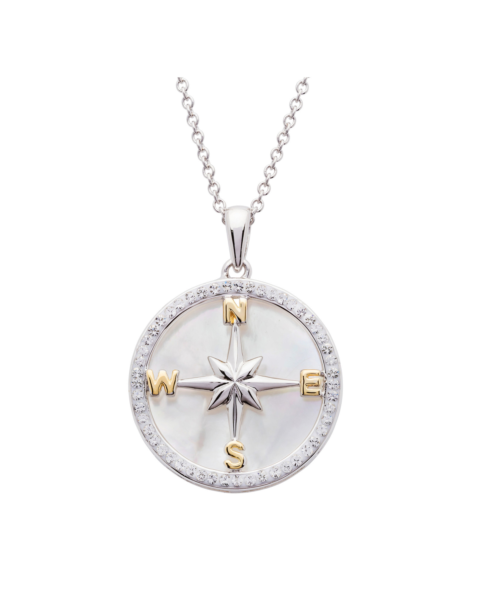 Ocean Jewelry SW MOP Compass Pendant