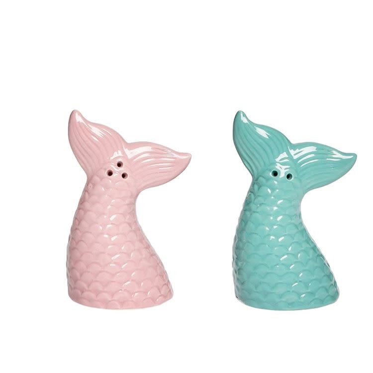 Mermaid Salt & Pepper Shakers Oceans Allure