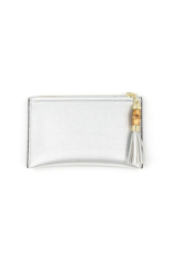 Silver Bamboo Tassel Wallet