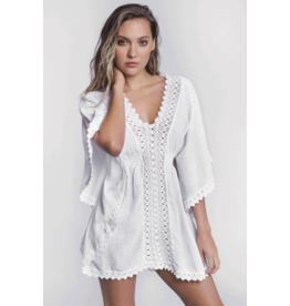 Blanco By Nature White Amelia Cover Up