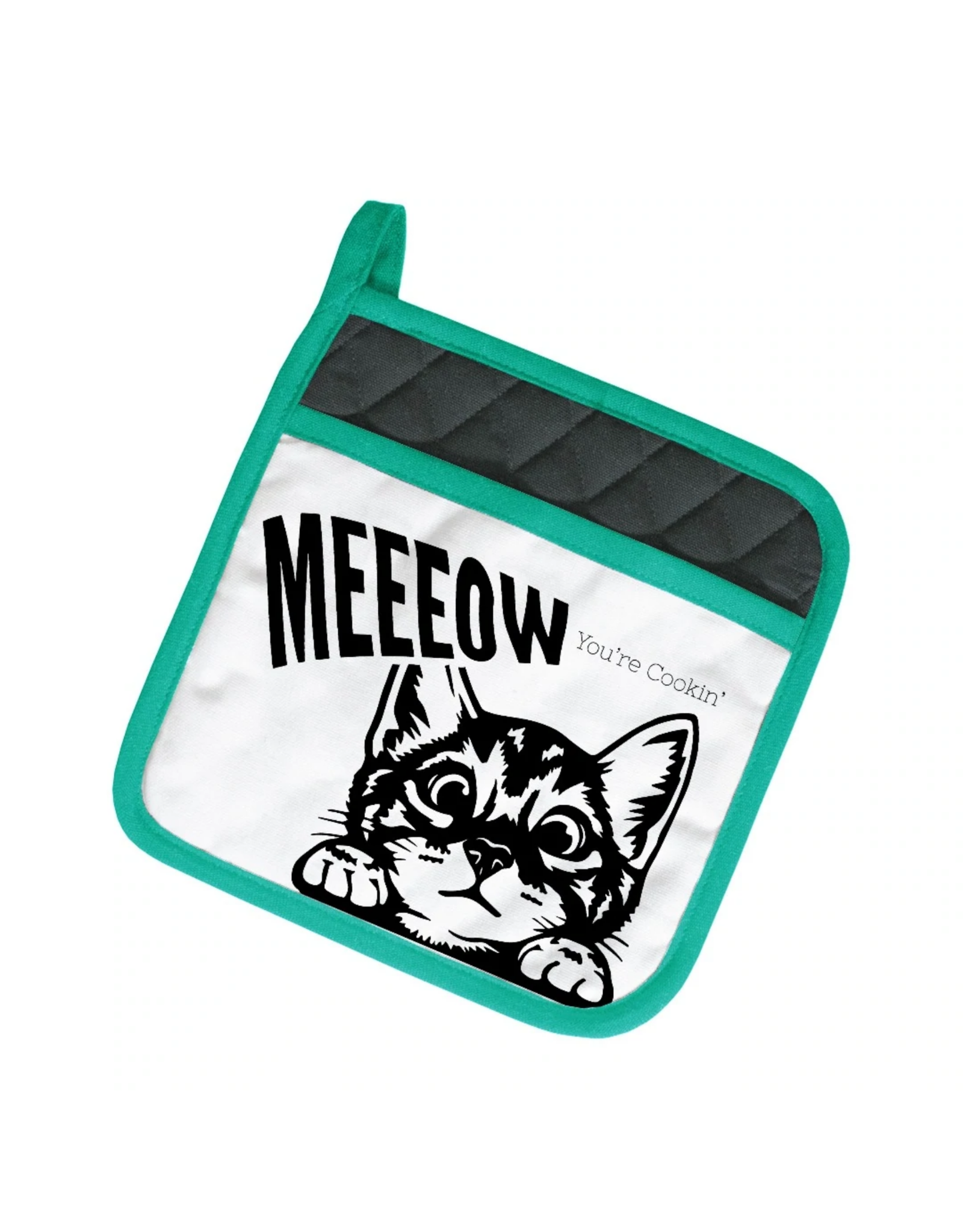 Twisted Wares Meeeow Pot Holder