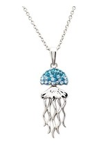 Ocean Jewelry Aqua SW Jellyfish Pendant