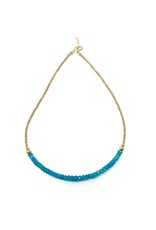 Peruvian Opal Necklace on GF Beads