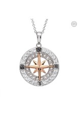 Ocean Jewelry SW Compass with Rose Plate
