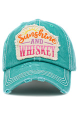 KB Ethos Turquoise Sunshine Whiskey Vintage Hat