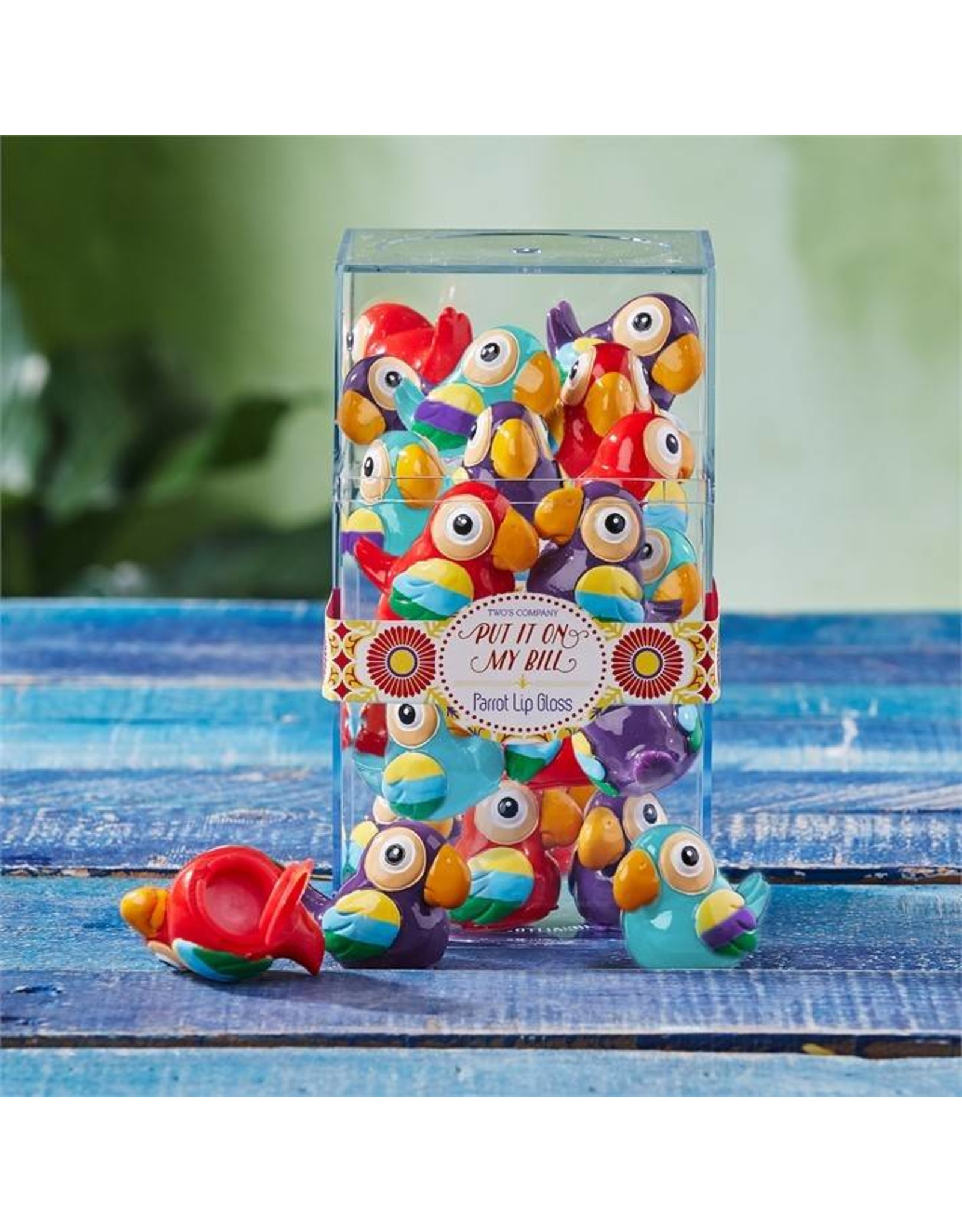 On My Bill Parrot Lip Gloss Oceans Allure