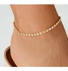 GF Coin Chain Anklet
