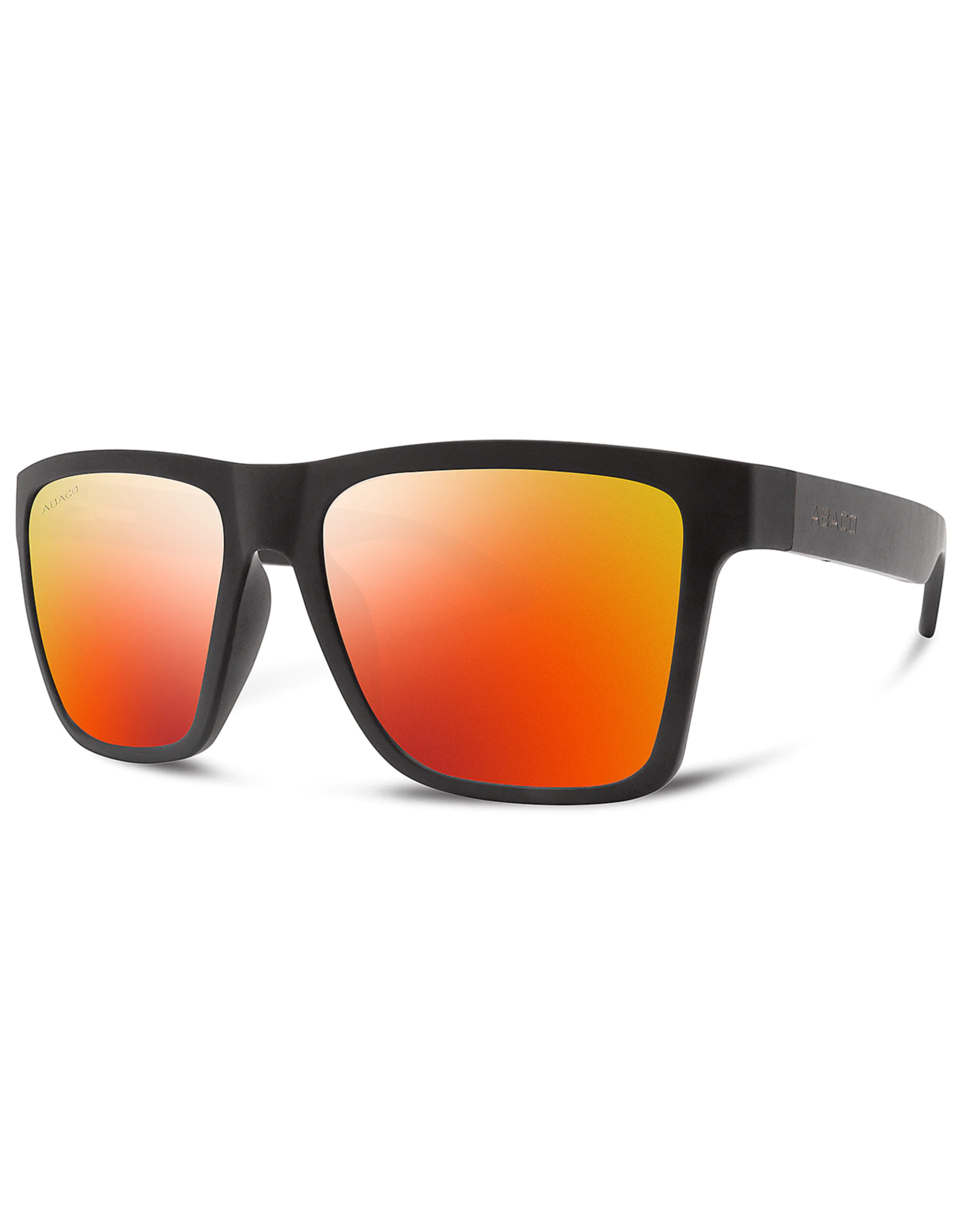 Abaco Polarized Cruiser Matte Black/Fire Mirror - Oceans Allure