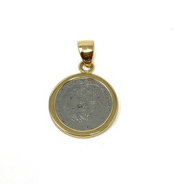 Charles Albert 28mm 2-tone Coin Pendant