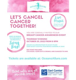 Oceans Allure Cancel Cancer Swag Ticket 2022