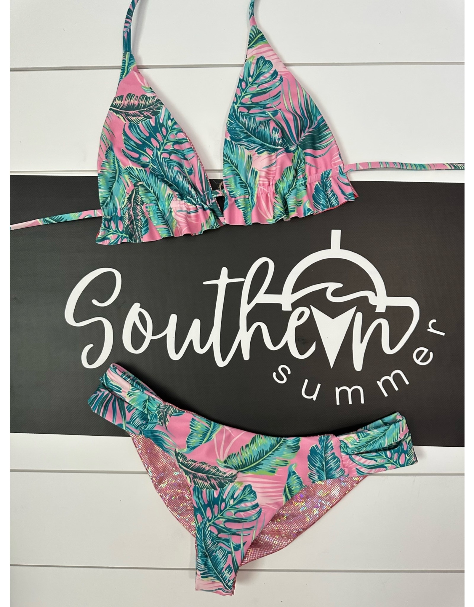 Southern Summer Abaco Pink Hologram/Pink Tropics Bottom