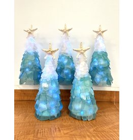 Salty Signs Designs 3D Ombre Sea Glass Tree
