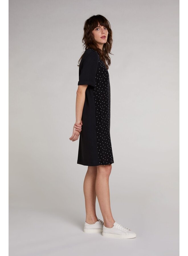 T-SHIRT DRESS WITH LITTLE DOTS