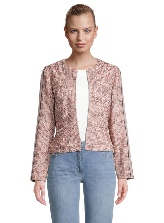 CHANEL JACKET PINK/NAVY