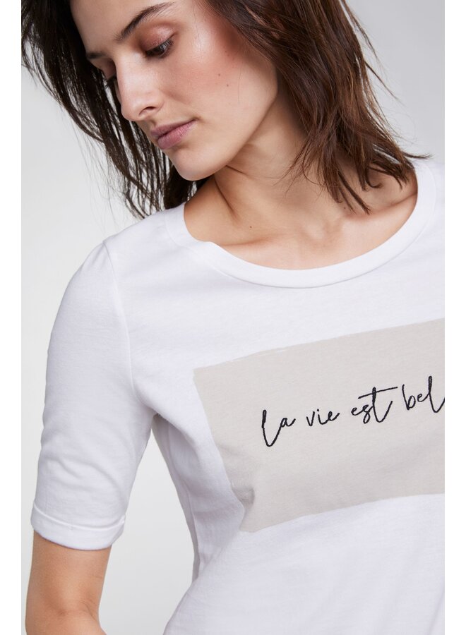 T SHIRT LA VIE EST BELLE