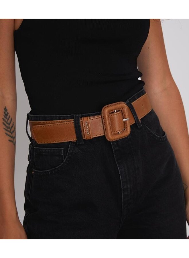 CEINTURE LARGE SARRA TAN