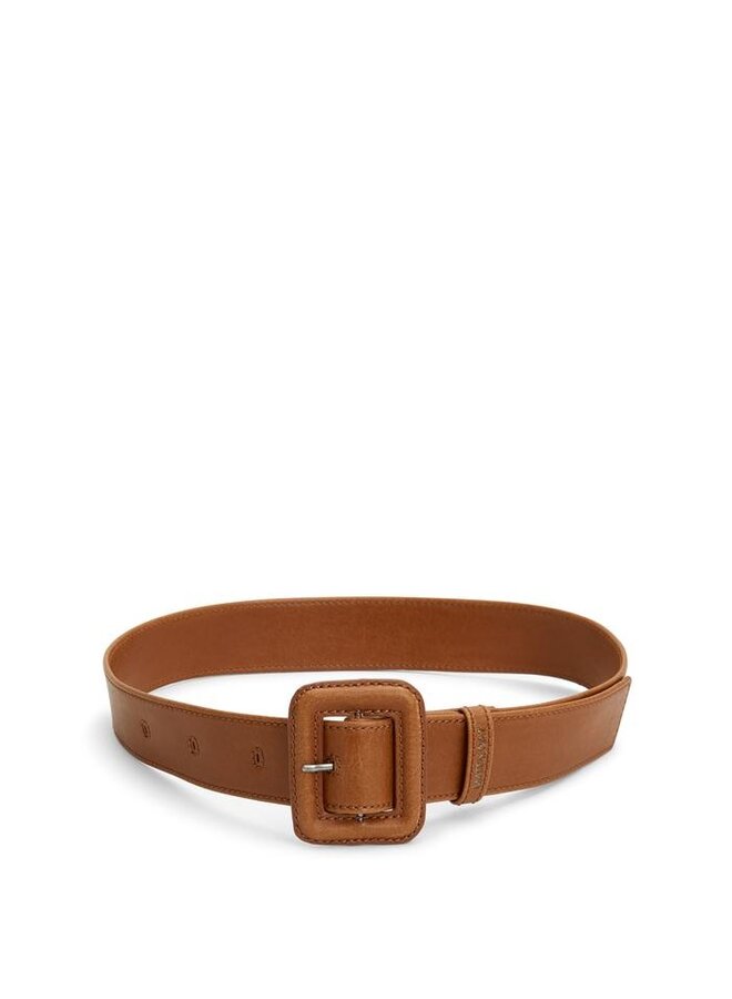 TAN SARRA WIDE BELT