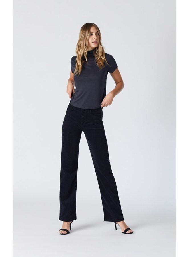 VICTORIA  BLACK CORD JEANS