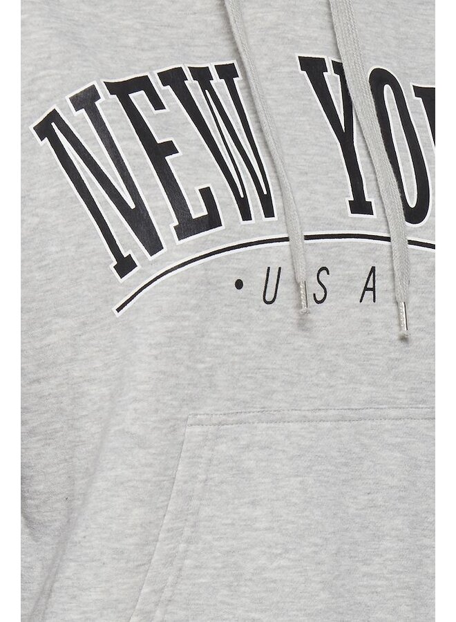 "NEW YORK" GREY QUILTED SET