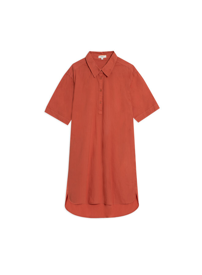 ROBE POPELINE ORANGE