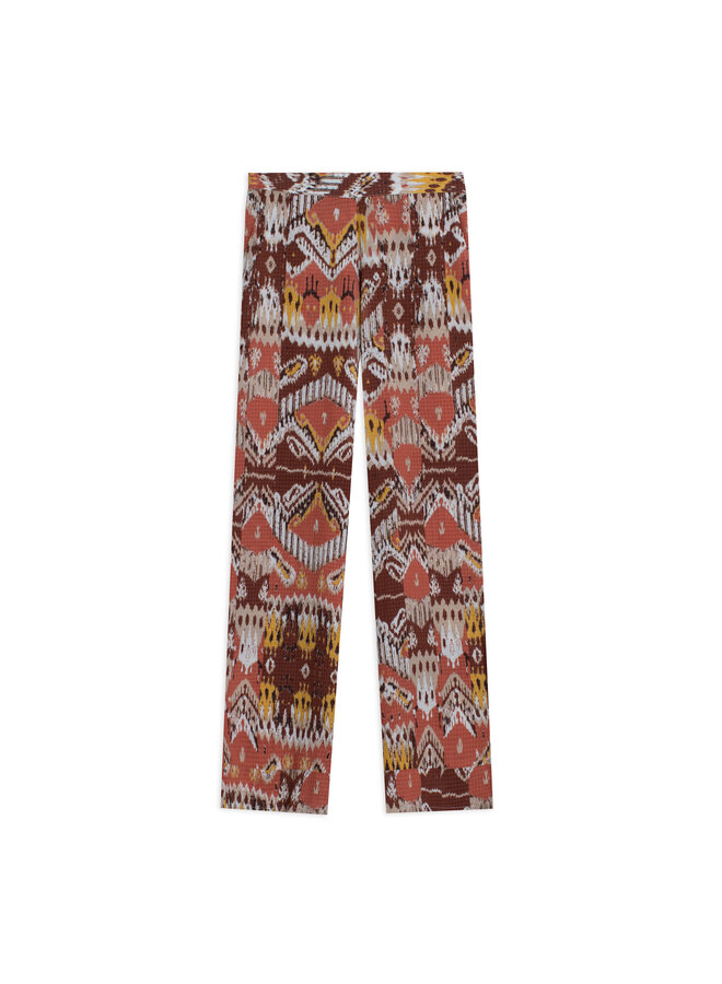 PANT. MOTIF AZTEC ORANGE